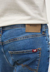 Mustang Style Vegas Męskie Spodnie Jeansowe Denim Blue 1013659 5000 783